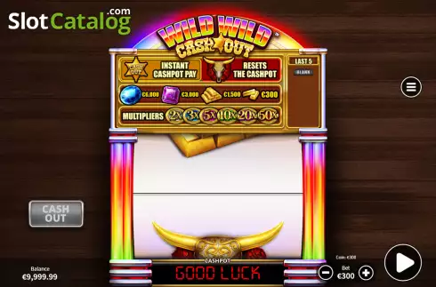 Скрин2. Wild Wild Cash Out слот