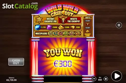 Скрин4. Wild Wild Cash Out слот