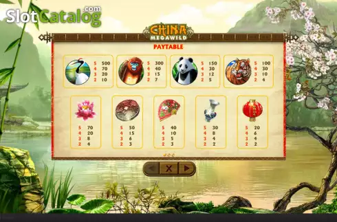 Скрин6. China MegaWild слот