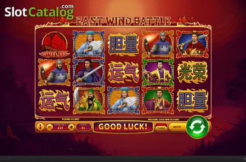 Скрин2. East Wind Battle слот