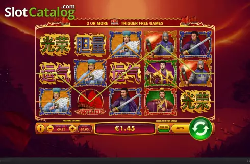 Скрин4. East Wind Battle слот