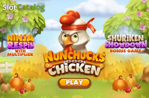Скрин2. Nunchucks Chicken слот