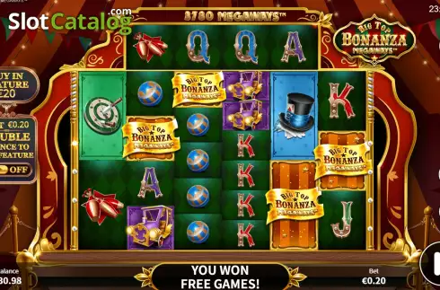 Скрин5. Big Top Bonanza Megaways слот