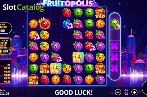 Скрин5. Fruitopolis слот
