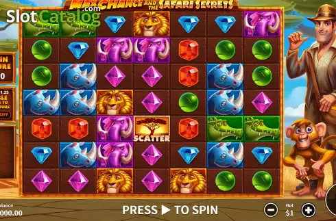 Скрин2. Max Chance and the Safari Secrets слот