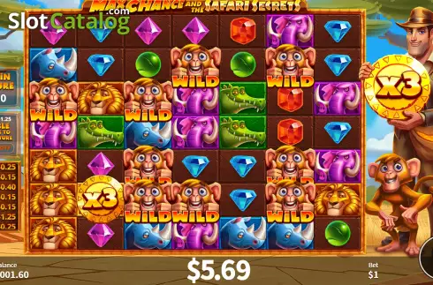 Скрин6. Max Chance and the Safari Secrets слот