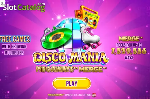Скрин2. Disco Mania Megaways Merge слот