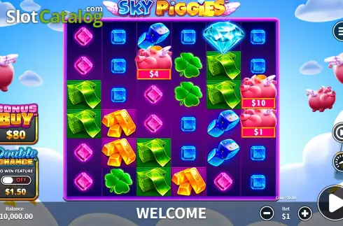 Скрин3. Sky Piggies слот