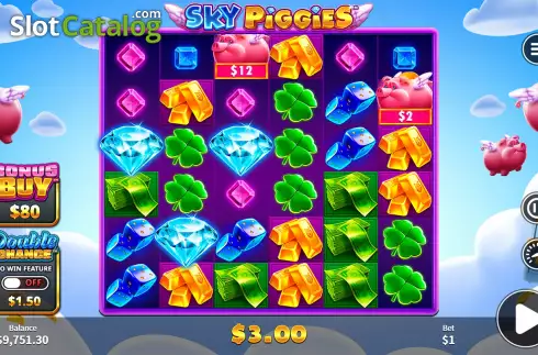 Скрин8. Sky Piggies слот