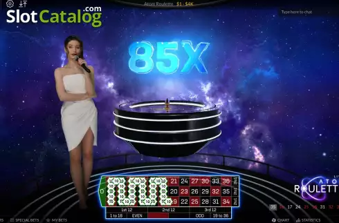 Скрин2. Atom Roulette слот