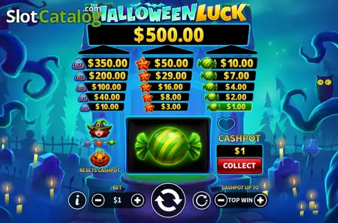 Скрин4. Halloween Luck слот