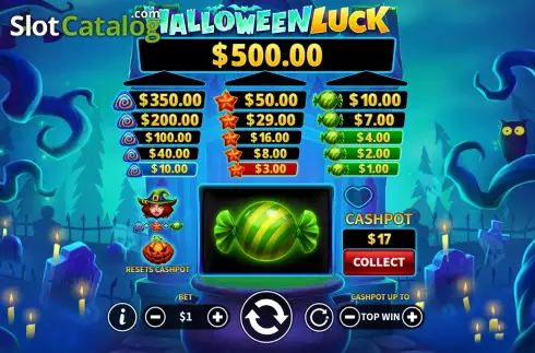 Скрин5. Halloween Luck слот