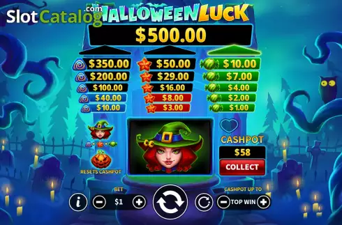 Скрин6. Halloween Luck слот