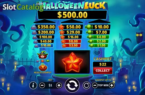 Скрин7. Halloween Luck слот