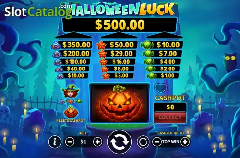 Скрин8. Halloween Luck слот