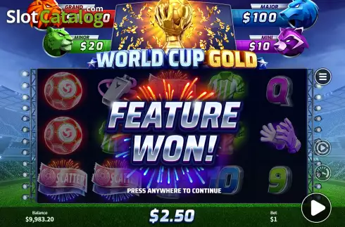 Скрин8. World Cup Gold слот