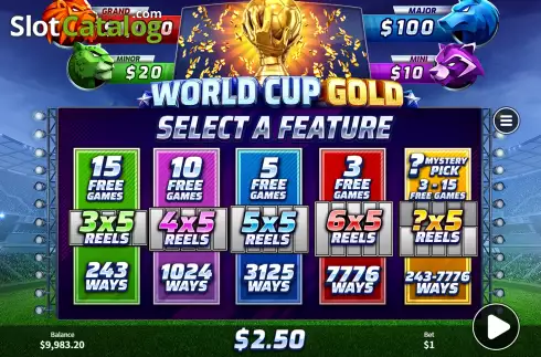 Скрин9. World Cup Gold слот