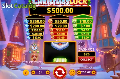 Скрин4. Christmas Luck слот