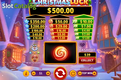 Скрин5. Christmas Luck слот