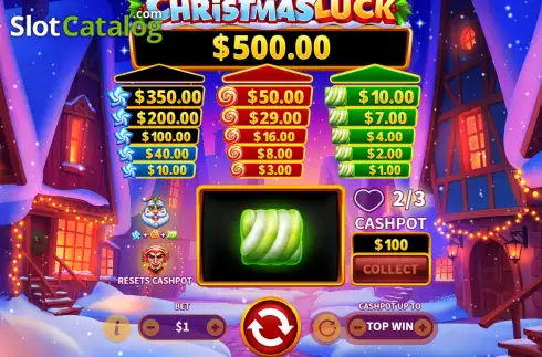 Скрин9. Christmas Luck слот