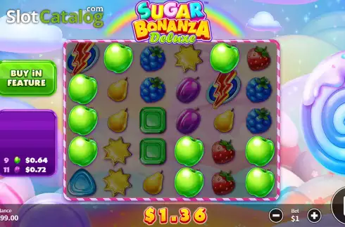 Скрин4. Sugar Bonanza Deluxe слот