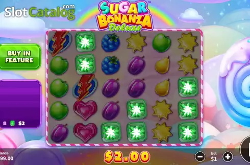 Скрин5. Sugar Bonanza Deluxe слот