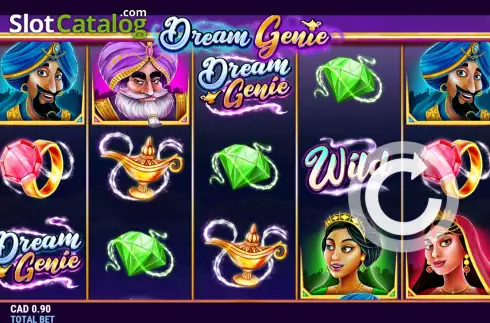 Скрин2. Dream Genie (Skywind Group) слот