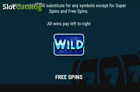 Скрин8. Super Spins Harlequin Wins слот