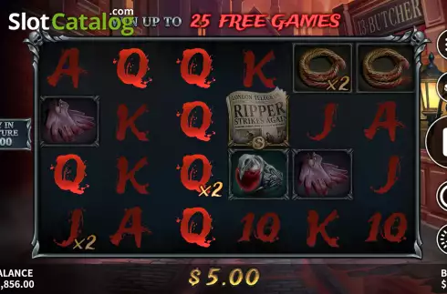 Скрин4. The Ripper слот