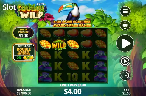 Скрин4. Toucan Wild слот