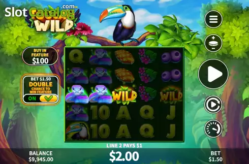 Скрин5. Toucan Wild слот