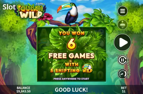 Скрин8. Toucan Wild слот