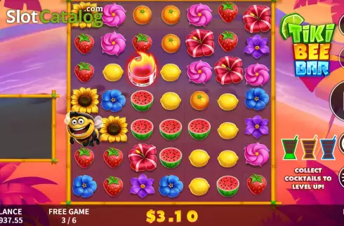 Скрин6. Tiki Bee Bar слот