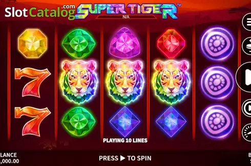 Скрин3. Super Tiger слот