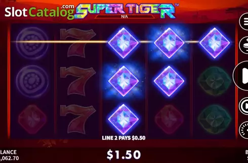 Скрин4. Super Tiger слот