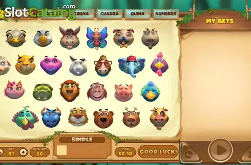 Скрин2. Jogo do Bicho Bingo слот