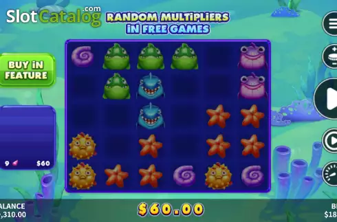 Скрин3. Ocean Gems Bonanza слот