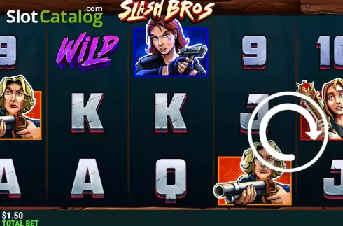 Скрин2. Slash Bros слот