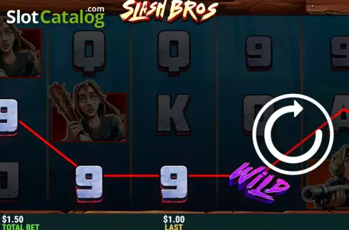 Скрин3. Slash Bros слот