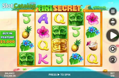 Скрин2. Tiki Secret слот