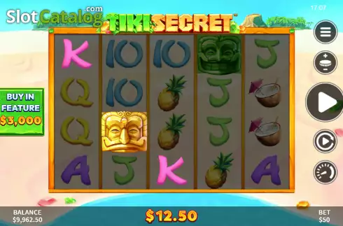 Скрин3. Tiki Secret слот