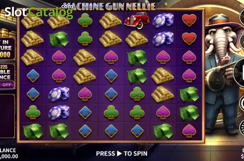 Скрин2. Machine Gun Nellie слот