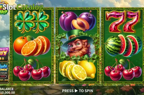 Скрин2. Luck O' The Fruit слот