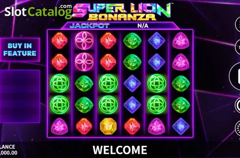 Скрин2. Super Lion Bonanza слот