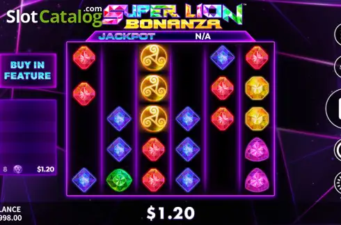 Скрин3. Super Lion Bonanza слот