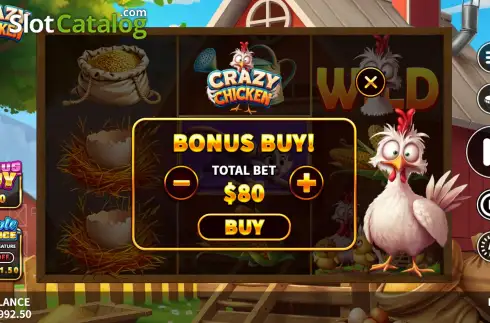 Скрин6. Crazy Chicken слот
