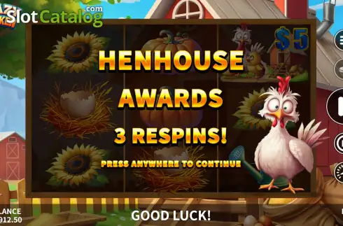 Скрин8. Crazy Chicken слот