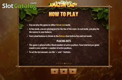 Скрин9. Amazon Lady слот