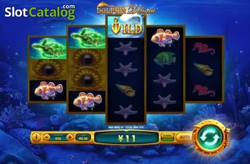 Скрин4. Dolphin Delight слот
