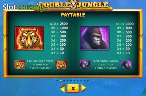 Скрин6. Double Jungle слот